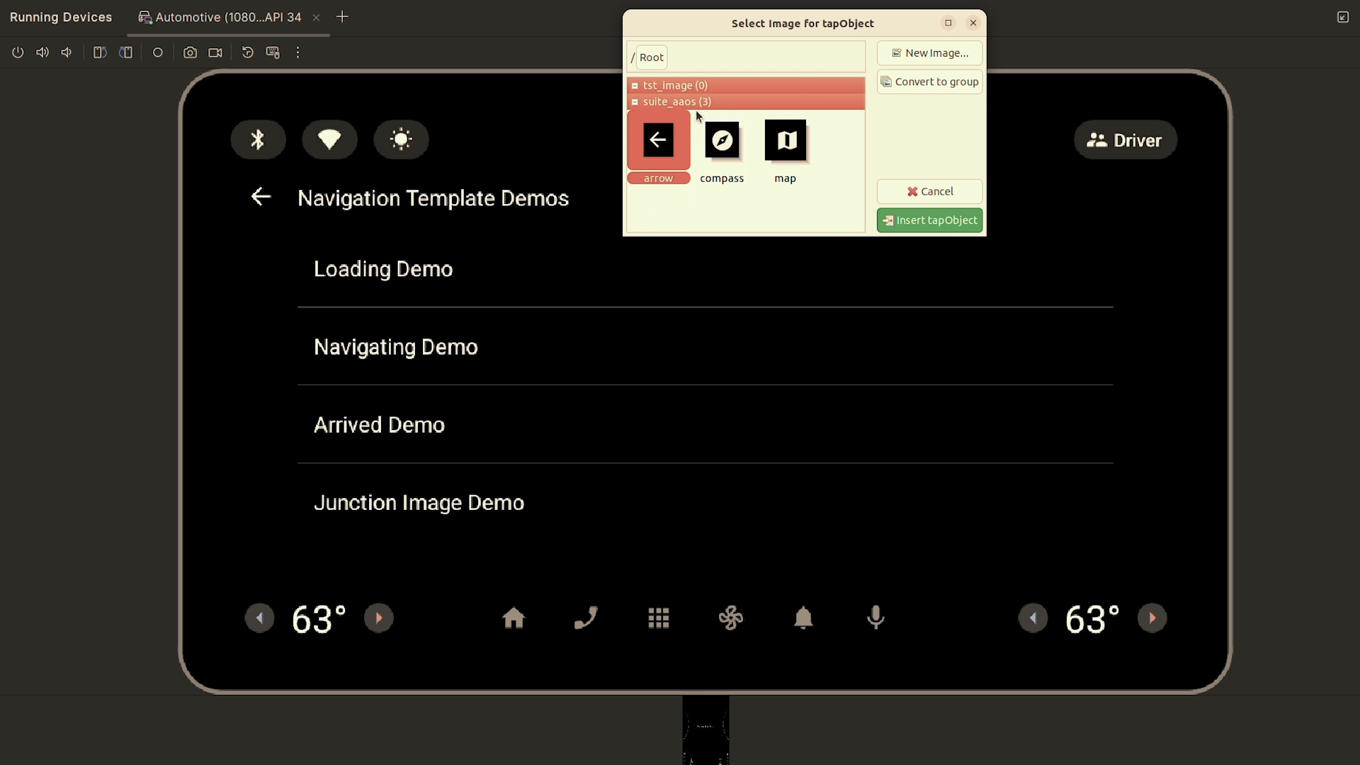 Image Search in Android Automotive Application