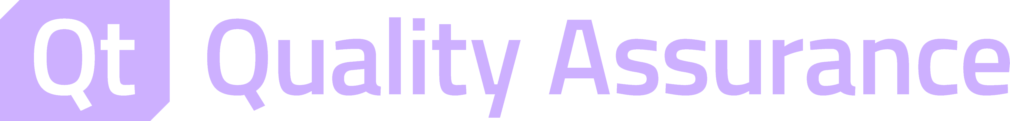 Qt Quality Assurance Logo, Link to main Product page.